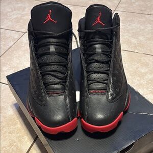 Jordan Black and Red Sneakers Iconic Design